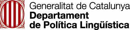 Generalitat de Catalunya Departament de Política Lingüística