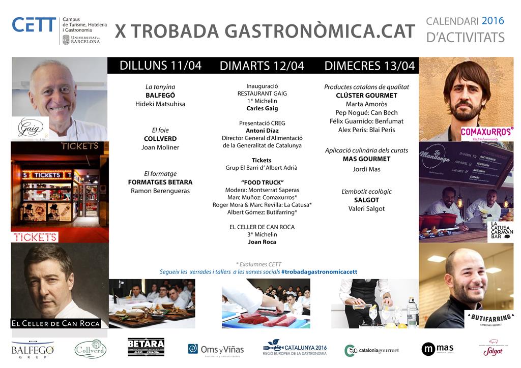 X Trobada Gastronòmica (2016)