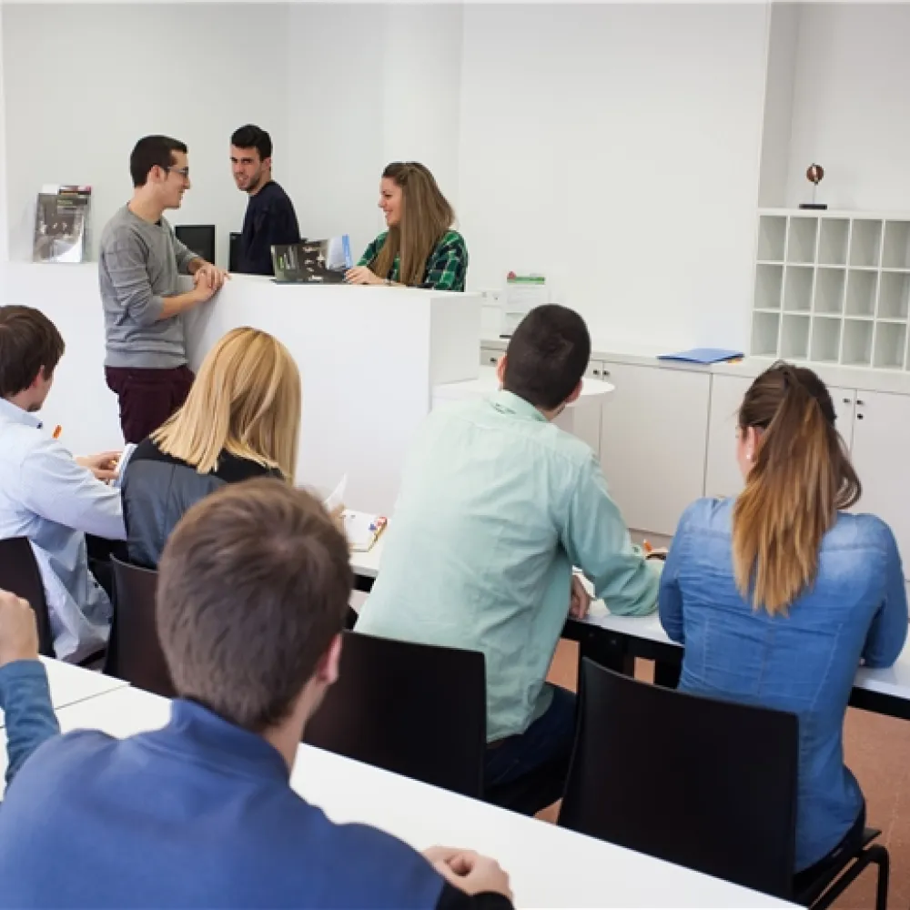 Aula Recepció CETT