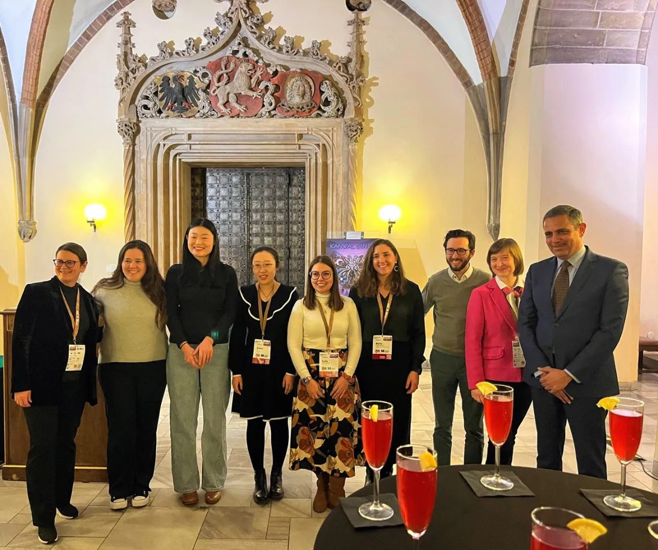 Foto grupal en el congreso. 